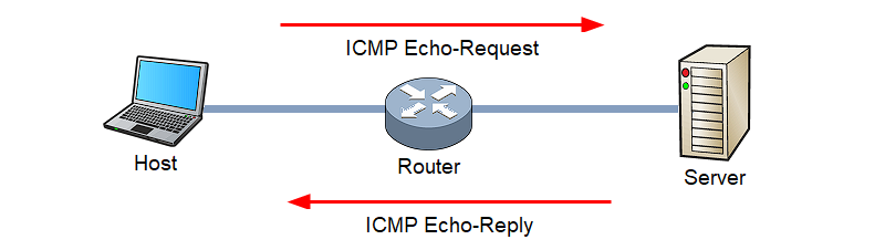 how ping test server work